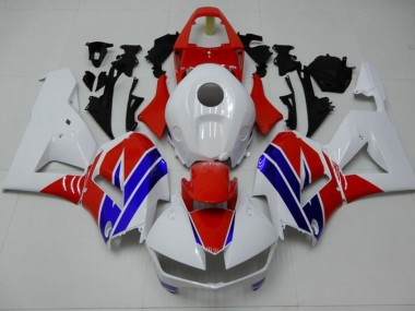 Online CBR 600 RR 13-23 Verkleidungen - Weiß Blau Rot