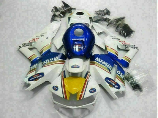Online CBR 600 RR 13-23 Verkleidungen - Weiß Blau Online CBR 600 RR 13-23 Verkleidungen - Weiß Blau