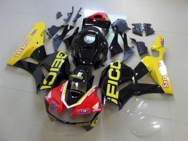 Online CBR 600 RR 13-23 Verkleidungen - Gelb Schwarz Geico