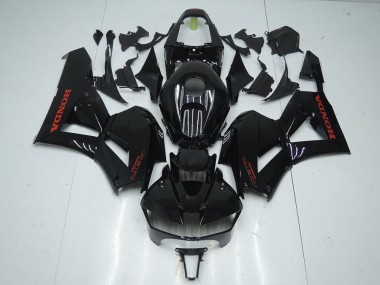 Online CBR 600 RR 13-23 Verkleidungen - Glänzend Schwarz mit rotem Aufkleber