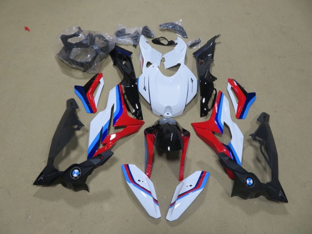 Online S1000R 17-18 Verkleidungen - Weiß Blau Rot Schwarz Online S1000R 17-18 Verkleidungen - Weiß Blau Rot Schwarz