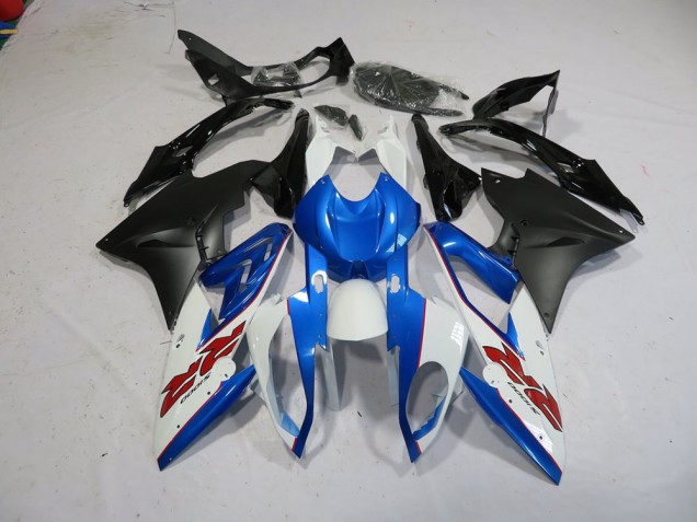 Online S1000RR 15-18 Verkleidungen - Blau Weiß Schwarz Online S1000RR 15-18 Verkleidungen - Blau Weiß Schwarz