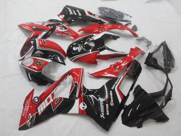 Online S1000RR 15-18 Verkleidungen - Rot Schwarz Online S1000RR 15-18 Verkleidungen - Rot Schwarz