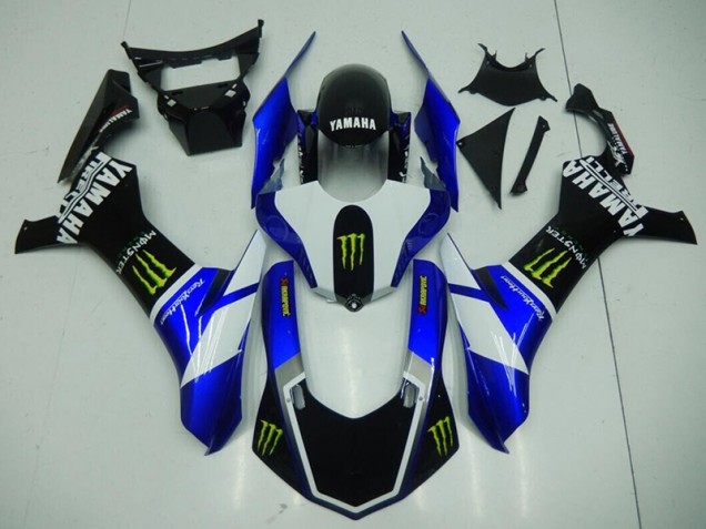 Online R1 15-19 Verkleidungen - Schwarz Blaus Monster Online R1 15-19 Verkleidungen - Schwarz Blaus Monster