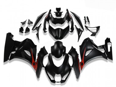 Online GSXR 1000 17-23 Verkleidungen - Schwarz Rot